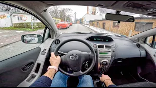 2009 Toyota Yaris |1.0 VVT-I 69 HP| POV Test Drive