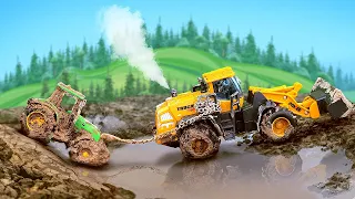 Little Bobby the tractor’s Adventure in the Forest!