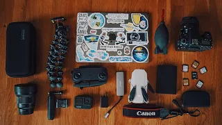 What's In My CAMERA BAG 2022!! - FOR TRAVEL