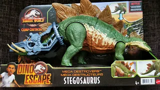Jurassic World Mega Destroyers Stegosaurus, Camp Cretaceous, Dino Escape