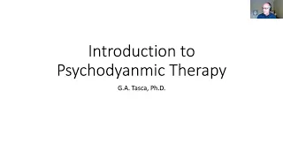 A Brief Introduction to Psychodynamic Therapy