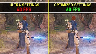 Star Wars Jedi Survivor | Optimized Settings Guide | Best Settings for a stable 60 FPS (Almost)