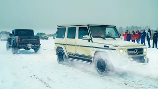 КАК УБИТЬ ГЕЛИК? JEEP WRANGLER против MERCEDES G63 AMG