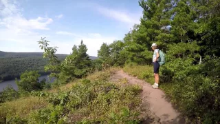 Escarpment Trail, Porcupine Mountains, Upper Peninsula, Michigan, August 2017