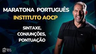 Maratona Português Instituto AOCP / Conjunções coordenativas, Pontuação
