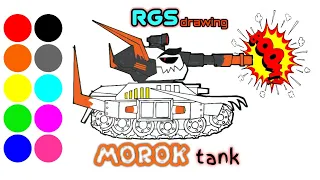 Cara Menggambar Tank Morok | HomeAnimations tank, Super Keren dan Mewarnai - Kartun Tentang Tank