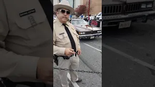 sheriff Buford T Justice at caffeine and octane looking for the bandit #shorts