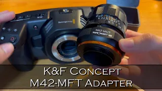 K&F Concept M42-MFT Adapter Review - Use VINTAGE Lenses for Mirrorless Cameras