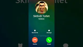 Skibidi toilet calling me #shorts #skibidi