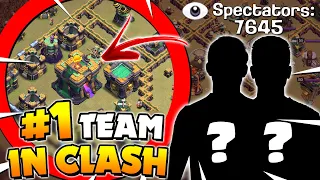is this the STRONGEST Clash of Clans Team in the world?