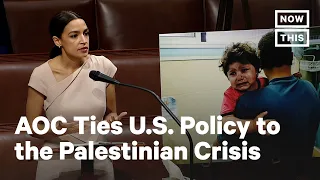 AOC Explains U.S. Role in Palestinian Crisis