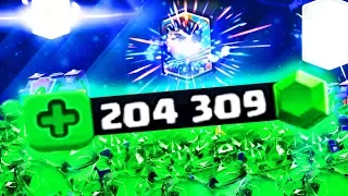 ТРАЧУ 1500 $ НА 200 000 ГЕМОВ | ОТКРЫВАЮ СУПЕР МАГИЧЕСКИЕ И ОГРОМНЫЕ СУНДУКИ | Clash Royale