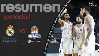 Real Madrid - Hereda San Pablo Burgos (70-63) RESUMEN | Liga Endesa 2021-22