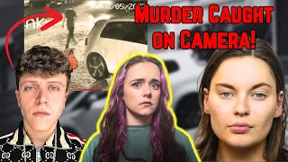 CAUGHT ON CAMERA: Jealous GF BRUTALLY Murdered Her BF by Running Him Over with her car?!