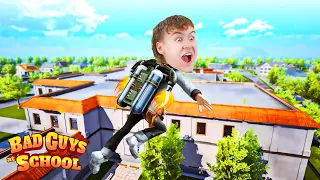 DIESER JETPACK verursacht PURES CHAOS!! - Bad Guys at School