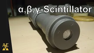 DIY α, β, γ Scintillation Detector (ZnS(Ag) and BC408)