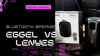 Speaker Bluetooth Eggel vs Lenyes 👍👍👍