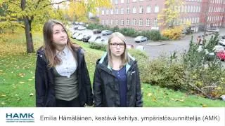 HAMK - Kestävä kehitys