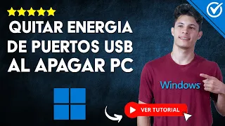 Cómo QUITAR la ENERGÍA de los PUERTOS USB al Apagar PC | 💻 Puertos USB Continúan Encendidos 💻