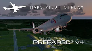 Пилот - алкаш летит на ВЛЭК | FSLabs A321SL | UUDD - USPP - UUDD | P3D v4 |