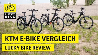 KTM Macina Tour 510 | Sport Pro | Style Pro 2020 E-Bike Vergleich