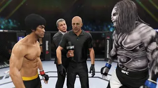 Bruce Lee vs. Thunder Knight - EA Sports UFC 2 - Crazy UFC 👊🤪