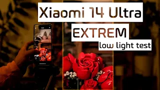 Xiaomi 14 Ultra - extreme low light video (4K) and photo test