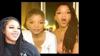 Chloe & Halle Being a MESS On IG Live (Again) | Reaction