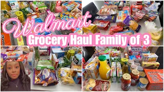 WALMART GROCERY HAUL 2022 ($120 BUDGET) MOM of 2 | Weekly Grocery Haul | LifeAsBrittany