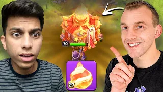 Judo & Carbon Shocked me with NEW MAX FIREBALL (Clash of Clans)