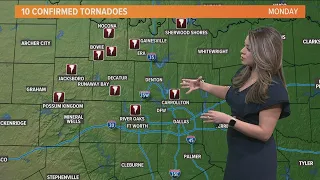 DFW weather: Analyzing the 10 confirmed tornadoes in our area Monday