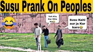 Susu Prank On Peoples | Prank In Pakistan | Decent Prank