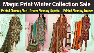 Magic Print sale today | Magic Print winter collection 2022 |collection 2022 unstitched |suit Design