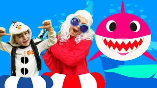 Baby Shark Dance | Sing and Dance | Animal Songs | New Year version | Alex and Nastya