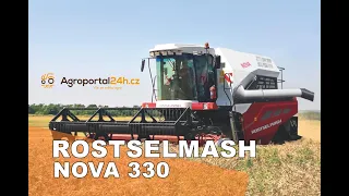 Rostselmash NOVA 330 na Táborsku