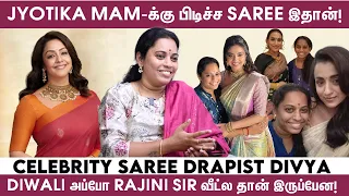 Saree கட்டுறப்போ Shape Wear Use பண்ணவே கூடாது! ஏன்னா? - Celebrity Saree Drapist Divya Reveals