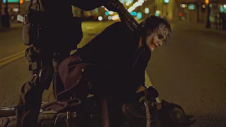 Бэтмен и Гордон ловят Джокера. Тёмный рыцарь. 2008