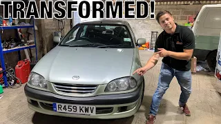 Cheap Ways To TRANSFORM Your Car! Toyota Avensis Repairs