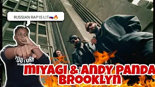 AFRICAN REACTION TO RUSSIAN RAP 🇷🇺🔥| MIYAGI & ANDY PANDA ft TUMANIYO - BROOKLYN