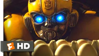 Bumblebee (2018) - The Egg Prank Scene (4/10) | Movieclips