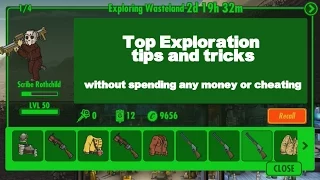 Fallout Shelter - Top Exploration Tips and Tricks without spending any money