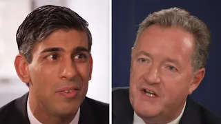 Piers Morgan GRILLS Prime Minister Rishi Sunak Over NHS Nurse Wages