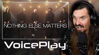 *Drummer Reacts* Nothing Else Matters - Metallica (acapella) VoicePlay Ft J.NONE