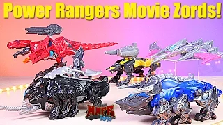 Power Rangers Movie Battle Zords Review! & Figures! #powerrangersmovie