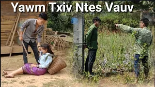 Xov Xwm[26/2/2023] Tu Vauv Muab Tu Ntxhais Ntaus Yawm Txiv Tuaj Ntes Tu Vauv Khi Nej Xav Ua Pua Yog