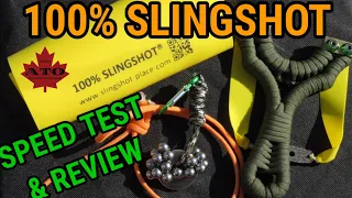 .48 100% slingshot speed test and review