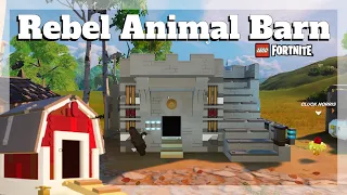 LEGO Fortnite: Rebel Animal Barn Tutorial