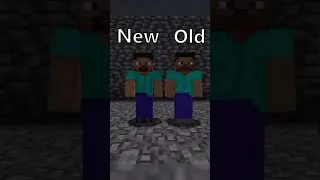 OLD vs. NEW Minecraft Steve and Alex skins!!