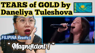 TEARS of GOLD by Daneliya Tuleshova || AGT AUDITION || REACTION VIDEO