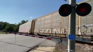 CSX L644 Rolls Through Newberry SC With A Horn Salute (Video From 9/15/2023) #video